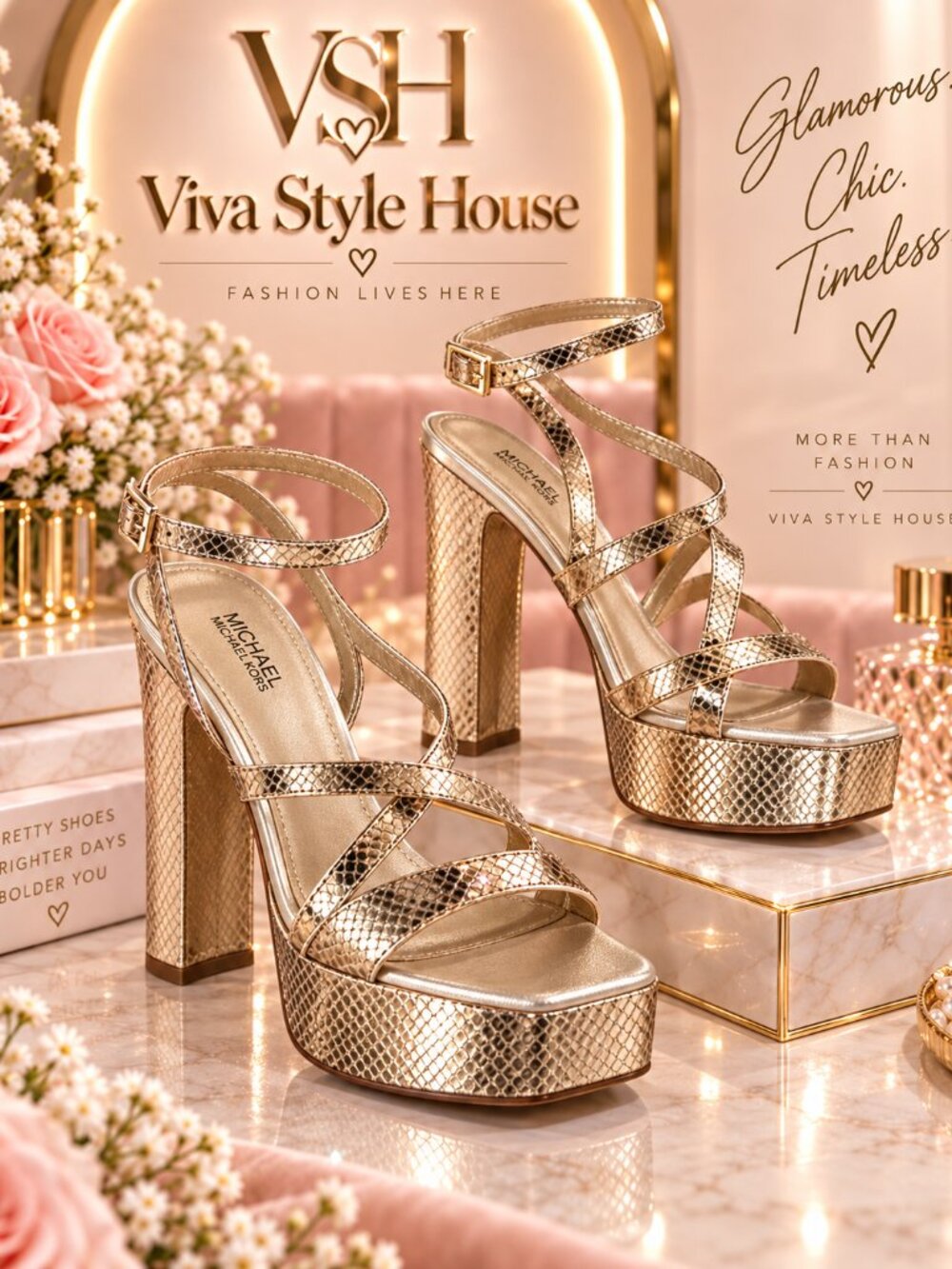 Gold Shoes